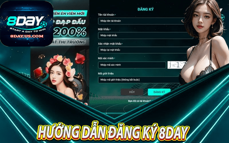 Hướng dẫn đăng ký 8day